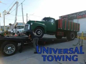 Classic Car Tow of Antique GMC