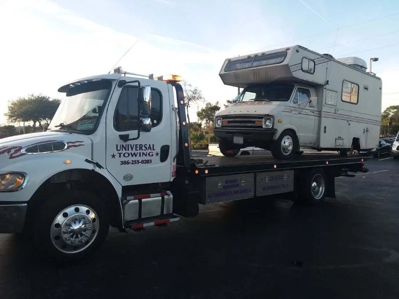 Daytona beach RV towing