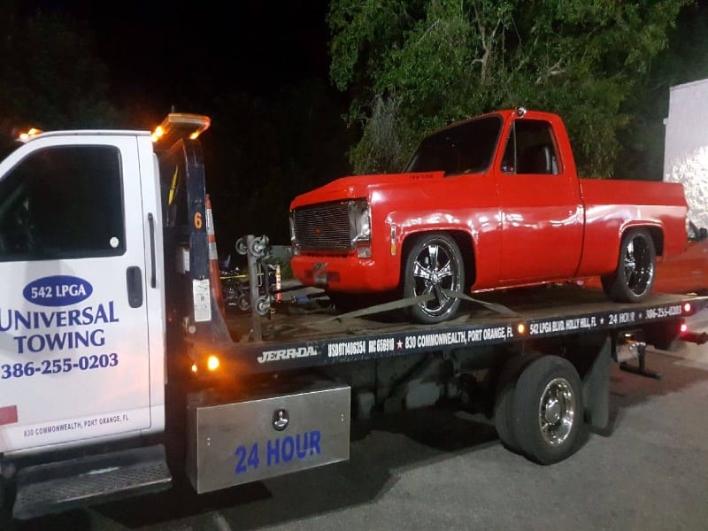 Port Orange emergency towing