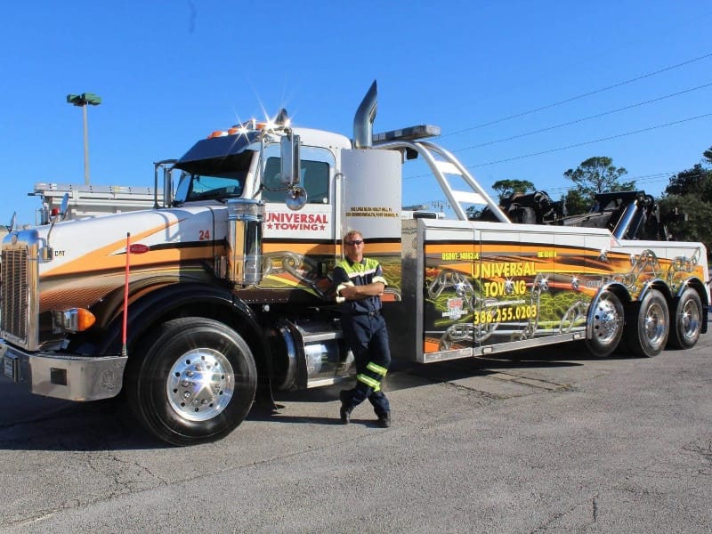 Edgewater heavy towing